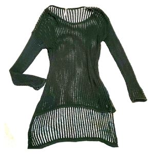 Poof ❤❤ hi-lo knit tunic